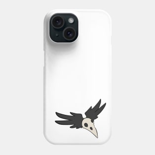 Crow skull Phone Case