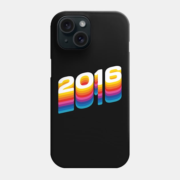 2016 Phone Case by Jennifer