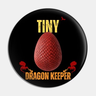 Tiny Dragon Keeper Lover Lizard Reptile Pin