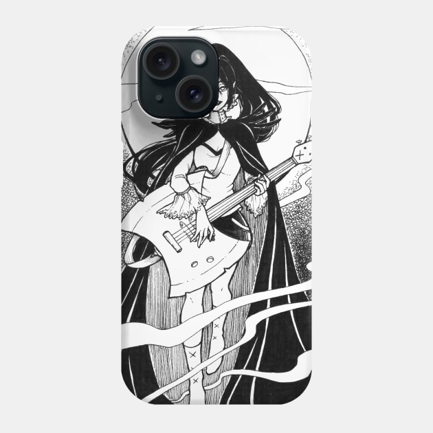 Night of the scream queen Phone Case by Solangescf