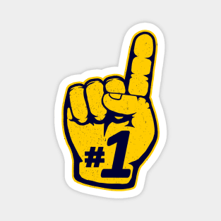 number one foam hand Magnet