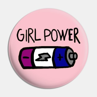 Girl power Pin
