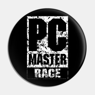 PC Master Race - Grunge Pin