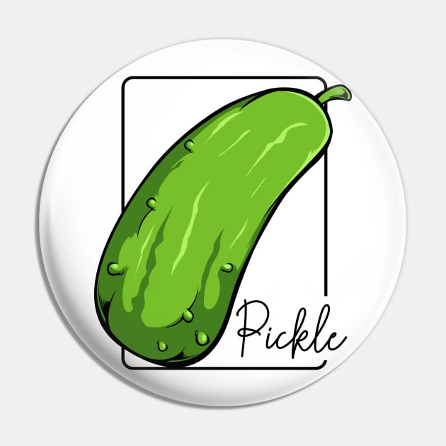 Pickle Pin by Lumio Gifts