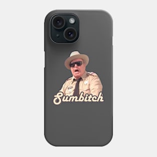 Retro Sumbitch Sheriff Phone Case