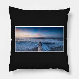 Sheringham seascape Pillow