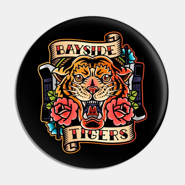 Bayside tattoo Pin by CoDDesigns