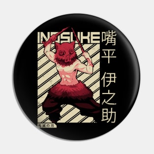 Inosuke Demon Slayer  Anime Pin