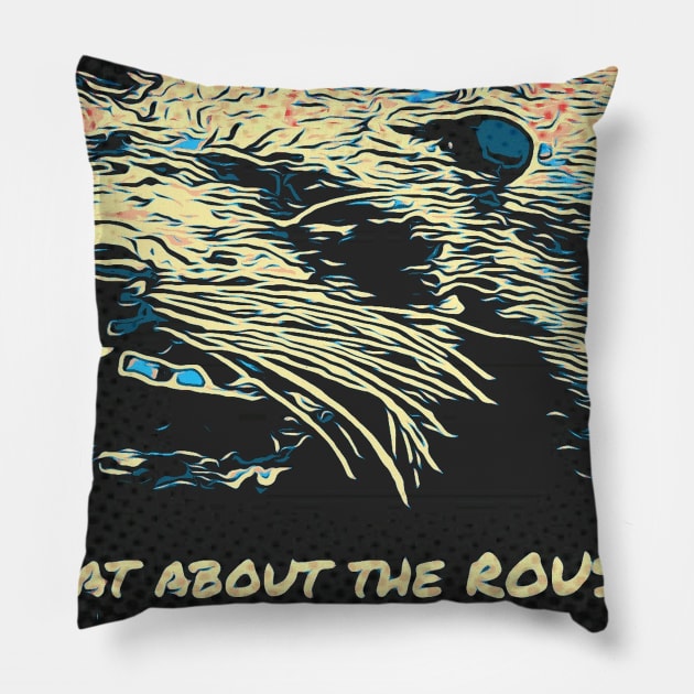 Rodents of Unusual Size Pillow by Nice wears