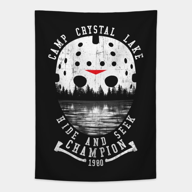 Hide and seek champion 1980 Tapestry by Bomdesignz