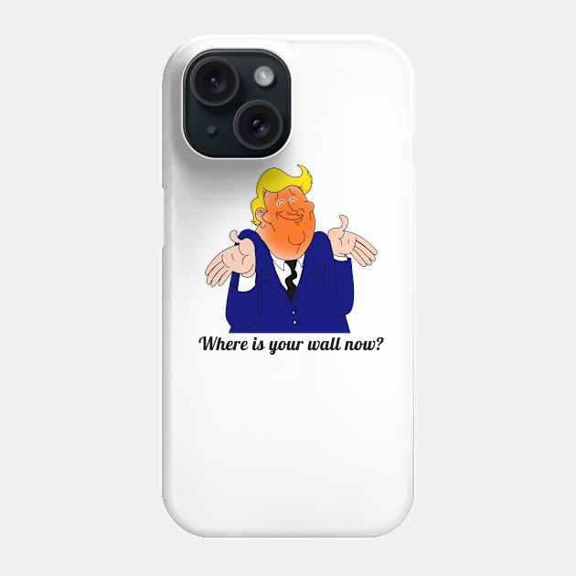 Where is your wall now? Phone Case by lucamendieta