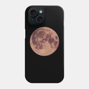 Moon - Red Phone Case