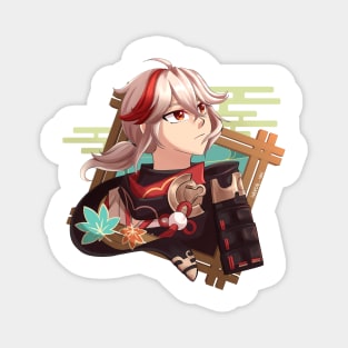 Kazuha Badge Magnet