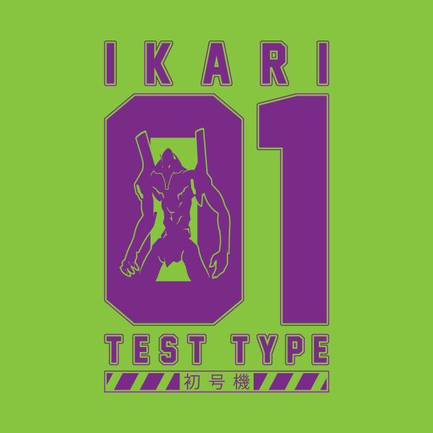 UNIT 01 - IKARI TEST TYPE by DCLawrenceUK