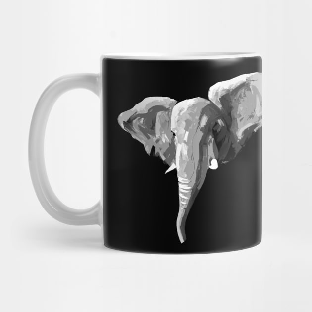 White Elephant Mug