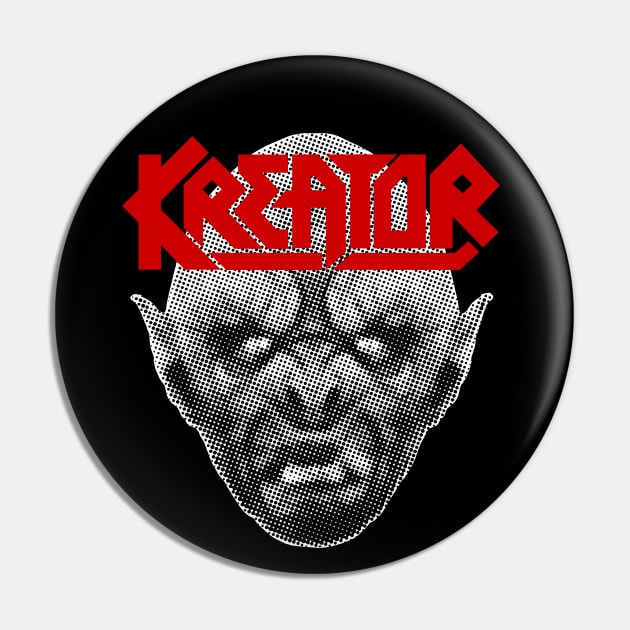 Kreator Demon Pin by 730