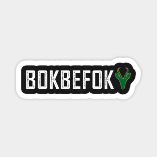 Bokbefok Rugby South Africa Magnet