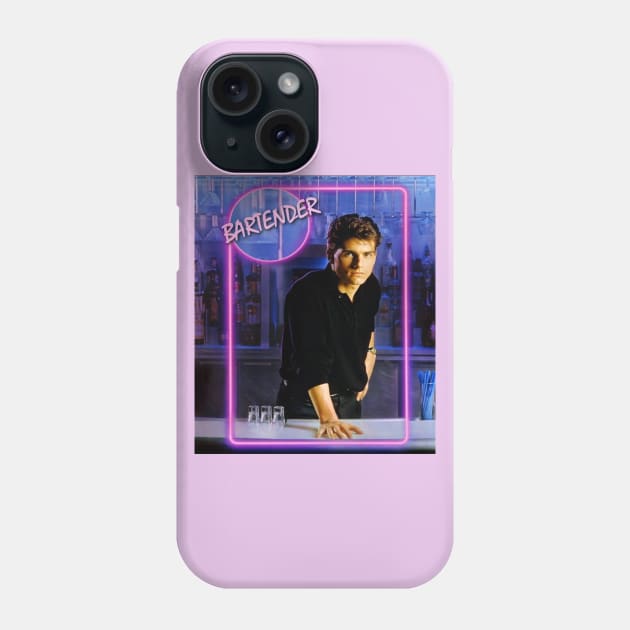 Tom Cruise Bartender Phone Case by DDT Shirts