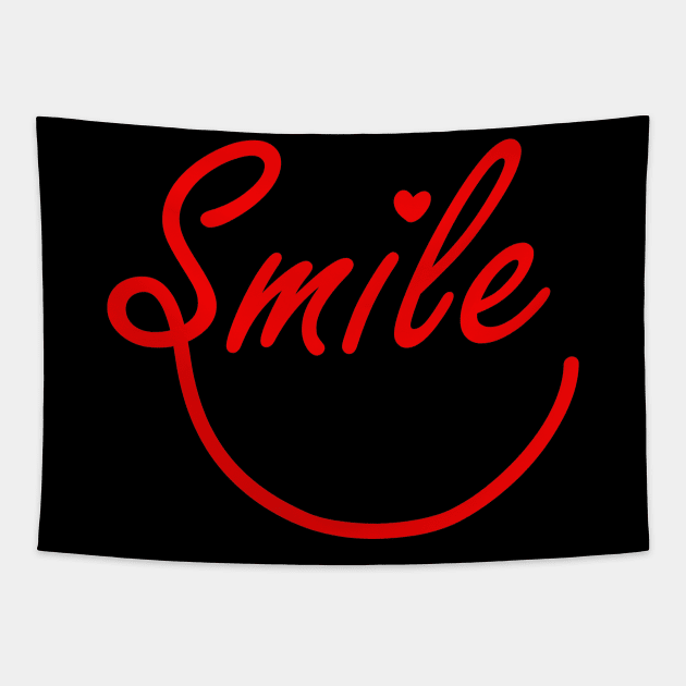 smile Tapestry by Soozy 