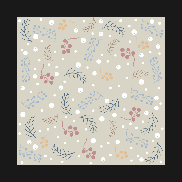 Winter Pattern by Kristina Stellar Scandinavian Land