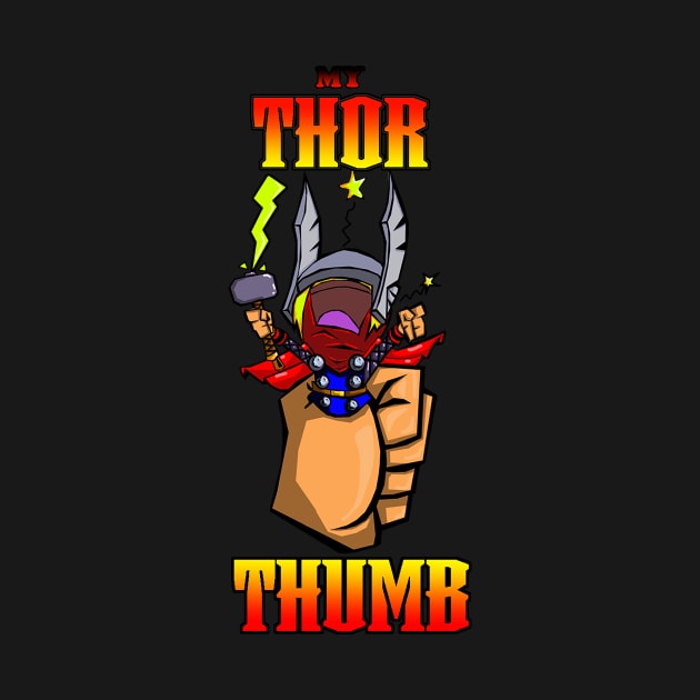 My Thor Thumb by Wilber’s Ink