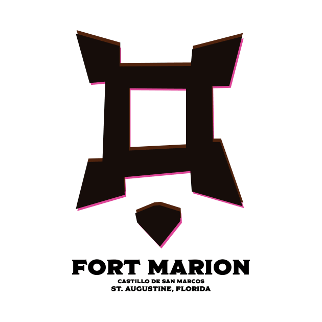 fort marion vacation poster by nickemporium1