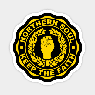 Northern soul keep the faith Magnet