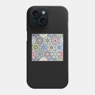 Hexagonal Oriental and ethnic motifs in patterns. Phone Case