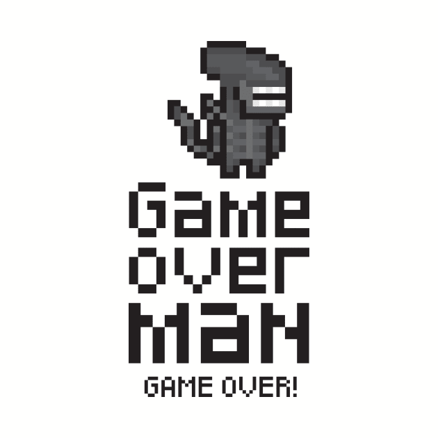 Game over man, game over! Alien by Gman_art