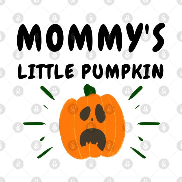 Cute halloween gift - Mommy's little pumpkin by Mplanet