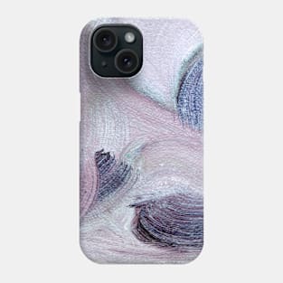 Blue Purple Violet Abstract Art Phone Case