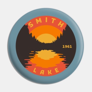 Smith Lake 1961 Classic Circle Design 2 Pin