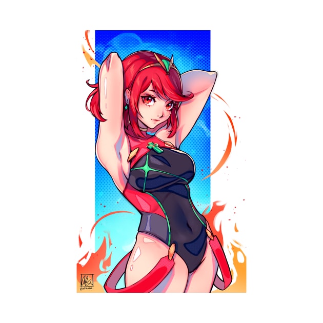 Swimsuit Pyra by alinalal