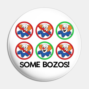 SOME BOZOS! Pin