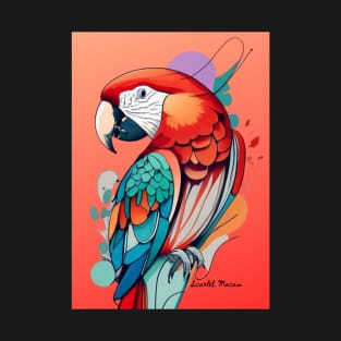 Scarlet Macaw Orange T-Shirt