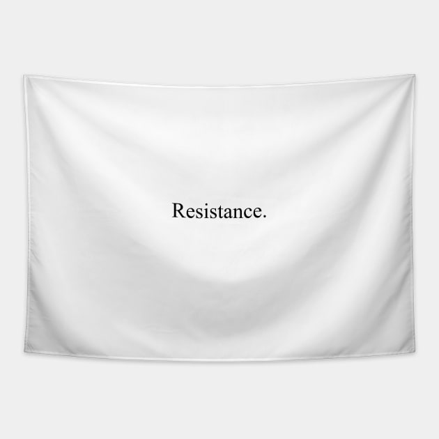 Resistance Tapestry by malpraxis shirts