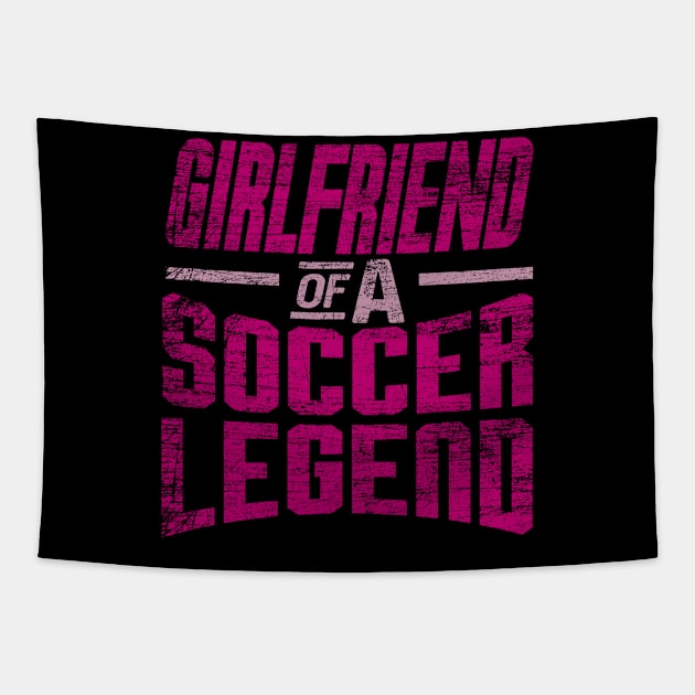 Soccer Player Girlfriend Tapestry by Teeladen