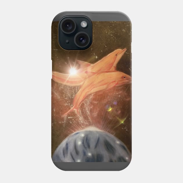 Dolphins Phone Case by teenamarie23art