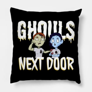 Ghoulish Friends Pillow