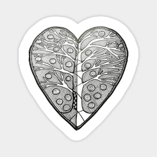 Tree of life art graphic Magnet