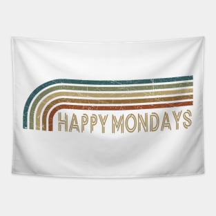 Happy Mondays Retro Stripes Tapestry