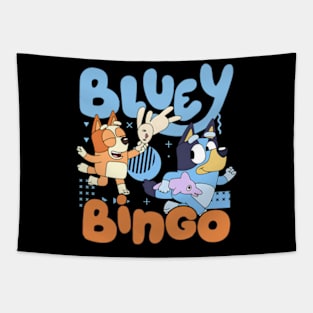 Bluey Bingo Run Away Tapestry