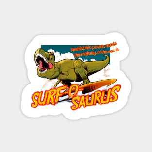 Surfosaurus rex Magnet