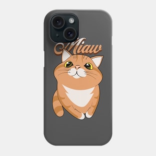 cat miaw Phone Case