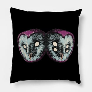 tyto owl gemini Pillow