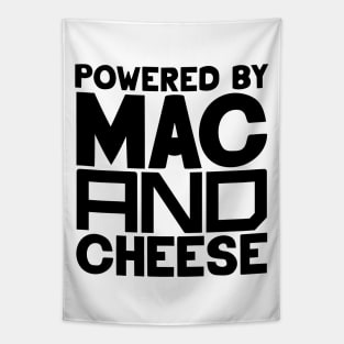 Powered By Mac And Cheese Tapestry