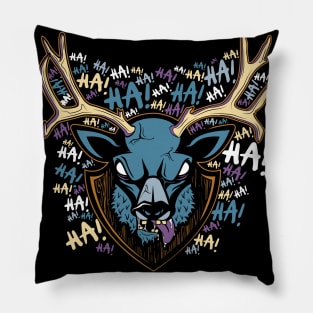 Evil Deer Pillow