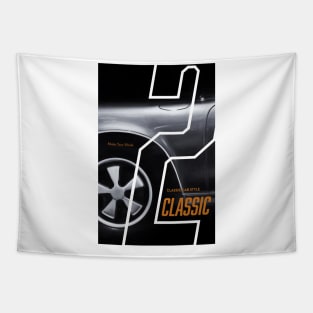 Classic Car Style Tapestry