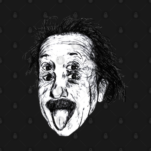 Psychedelic Albert Einstein by momaartist