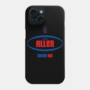 Josh Allen Cream Ale Phone Case